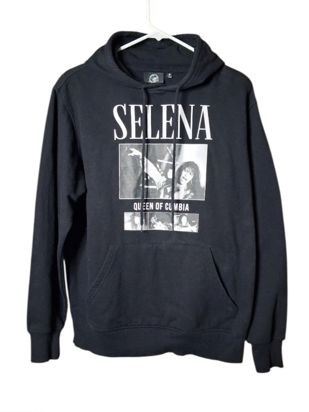 Official Selena Merchandise Black Graffic Hoodie #Selena